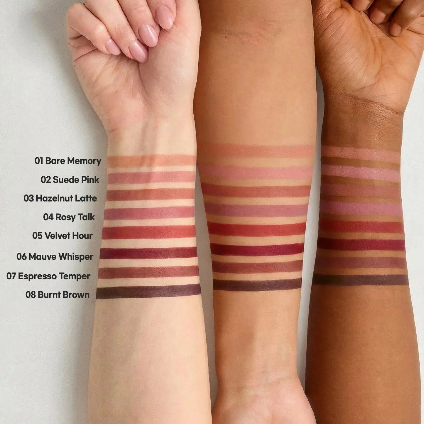 Easy Glide Lip Liner — Creamy, Blendable Color with Smooth Application-YH