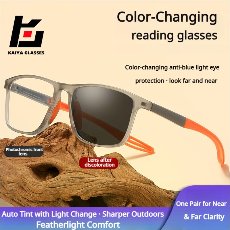 Frameless Progressive Smart Vision Glasses – Multi-Focus Clarity with Blue Light Protection
