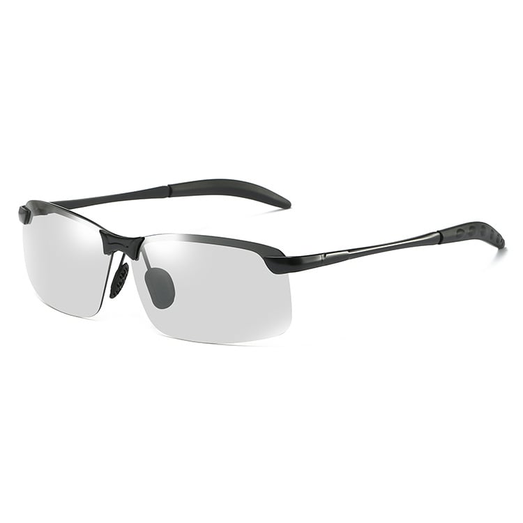 Rivemora™ HD Polarized Photochromic Sunglasses UV400 Protection | Retro Oversized Square | Unisex 2026 Essential  -YH