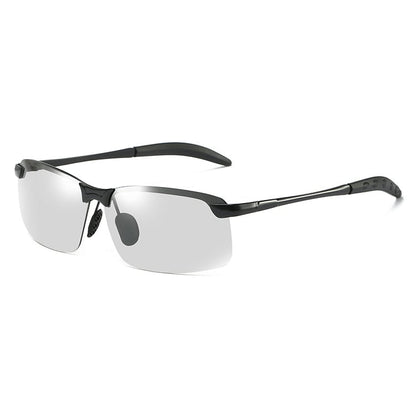 Rivemora™ HD Polarized Photochromic Sunglasses UV400 Protection | Retro Oversized Square | Unisex 2026 Essential  -YH