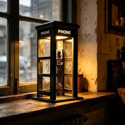 ✨Vintage Phone Booth Ambient Lamp-YH