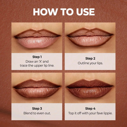 Easy Glide Lip Liner — Creamy, Blendable Color with Smooth Application-YH