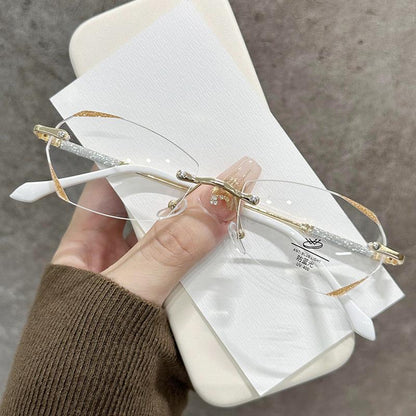 Frameless Progressive Smart Vision Glasses – Multi-Focus Clarity with Blue Light Protection