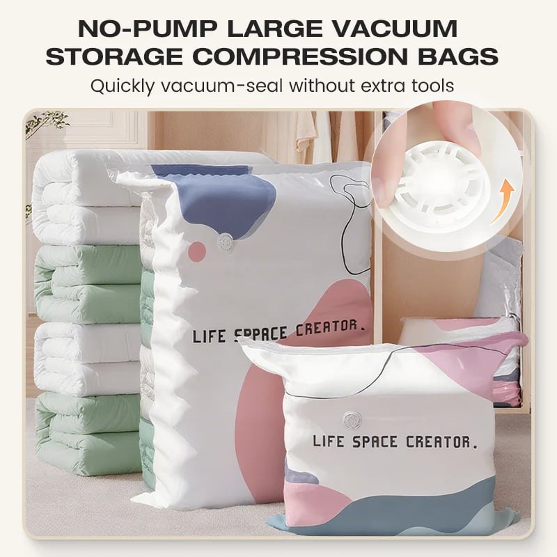 📦 Large-Capacity Vacuum Bags – No Pump Needed! 💨✨-YH