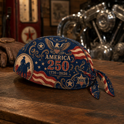 America 250 Cycling Pirate Hat / Biker Headwrap-YH