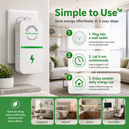 ⚡ Power Factor Saver – Cut bills & protect devices-YH