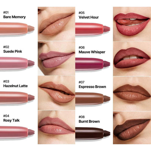 Easy Glide Lip Liner — Creamy, Blendable Color with Smooth Application-YH