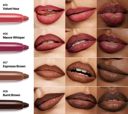 Easy Glide Lip Liner — Creamy, Blendable Color with Smooth Application-YH