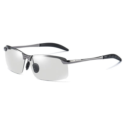 Rivemora™ HD Polarized Photochromic Sunglasses UV400 Protection | Retro Oversized Square | Unisex 2026 Essential  -YH