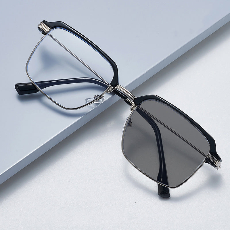 Frameless Progressive Smart Vision Glasses – Multi-Focus Clarity with Blue Light Protection