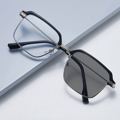 Frameless Progressive Smart Vision Glasses – Multi-Focus Clarity with Blue Light Protection